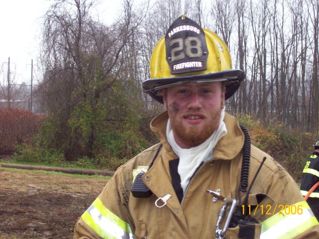 Firefighter Rob Cazillo