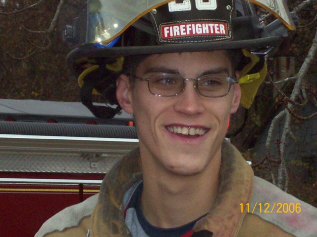 Firefighter Scott Clements