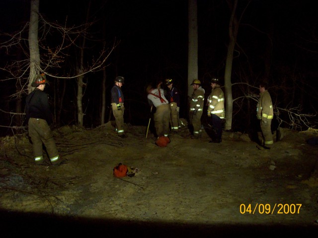 Training on Hamilton Ave